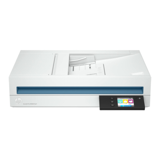 HP ScanJet Pro 2600 f1 Guide D'installation