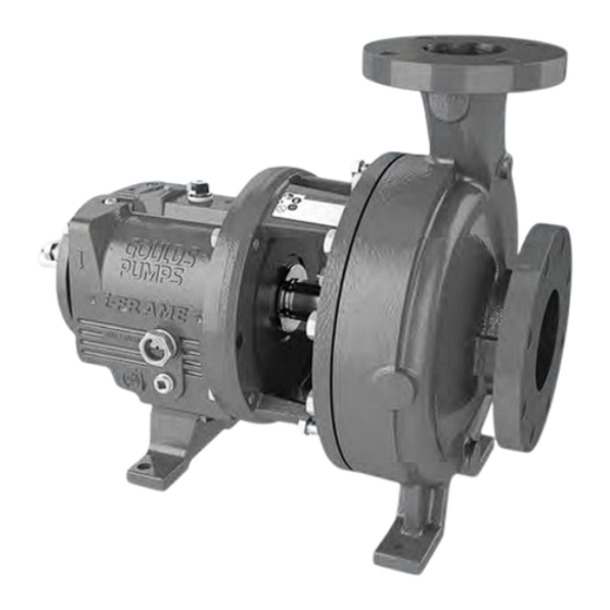 ITT Goulds Pumps 3196 i-FRAME Guide D'installation, D'utilisation Et D'entretien
