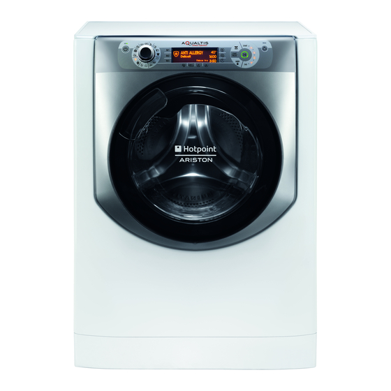 Hotpoint AQUALTIS AQ114D 69D Mode D'installation Et D'emploi