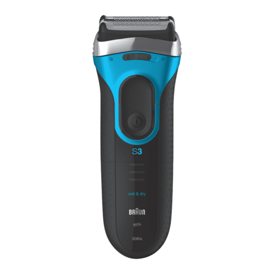 Braun wet & dry 3 Serie Mode D'emploi