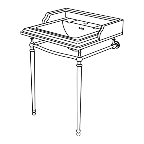 Crosswater T21A CHR Instructions D'installation