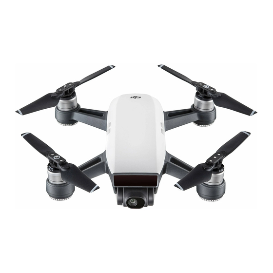 dji SPARK Guide De L'utilisateur