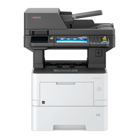 Kyocera ECOSYS M3645idn Manuel D'utilisation