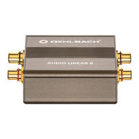 Oehlbach AUDIO LINEAR 8 Mode D'emploi