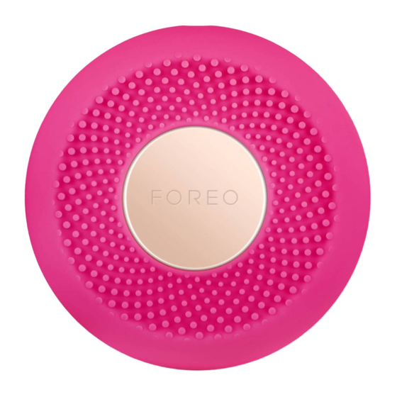 Foreo UFO mini Mode D'emploi