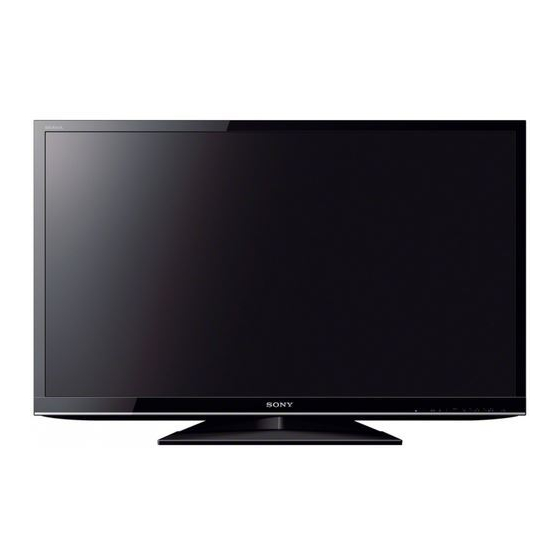 Sony BRAVIA KDL-46BX451 Guide D'installation Rapide