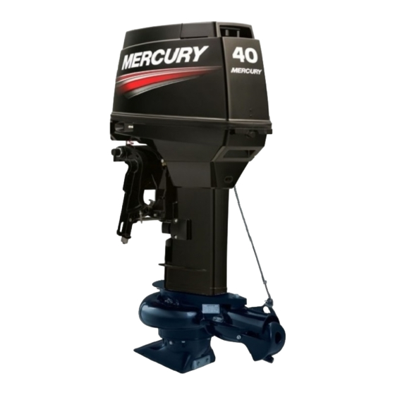 Mercury Marine Jet 40 Mode D'emploi