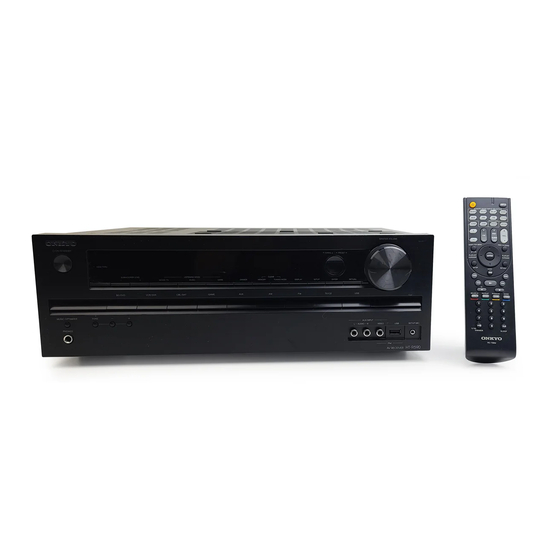 Onkyo HT-R590 Manuel D'instructions
