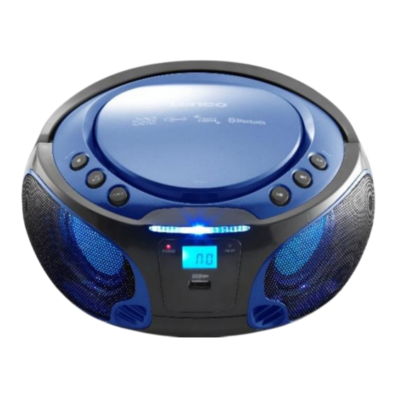 LENCO SCD-550 Mode D'emploi