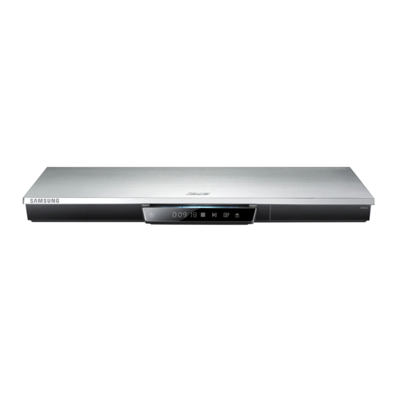 Samsung BD-D6900 Manuel D'utilisation