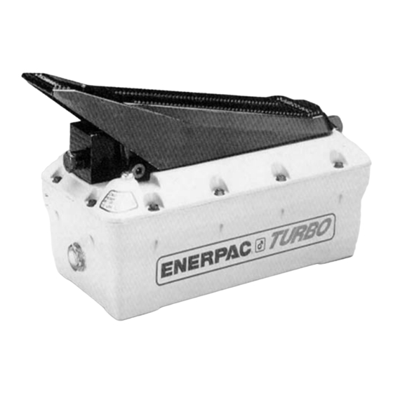 Enerpac PAT1102N Manuels