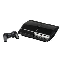 Sony PLAYSTATION 3 CECHB01 Mode D'emploi