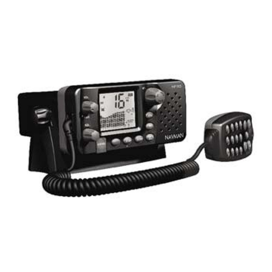 Navman VHF 7200 US Manuel D'utilisation