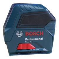 Bosch GLL 55 Mode D'emploi