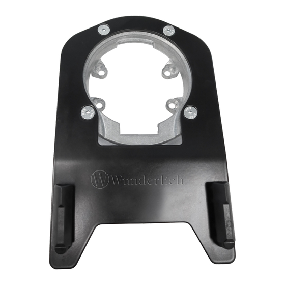 Wunderlich 49102-302 Instructions D'installation