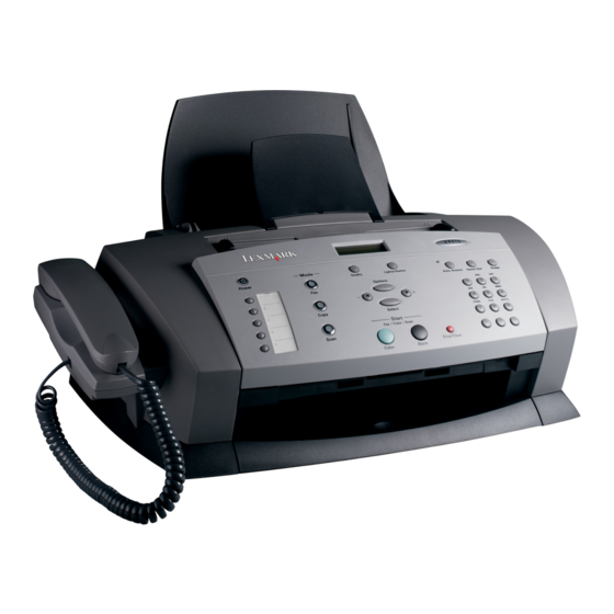 Lexmark 4200 Serie Mode D'emploi