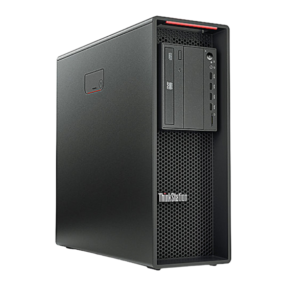 Lenovo ThinkStation P520 Guide D'utilisation