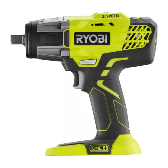 Ryobi R18IW3-0 Traduction Des Instructions Originales