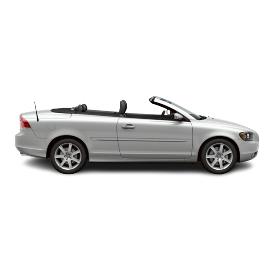 Volvo C70 Conduite Et Entretien