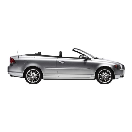 Volvo C70 Guide Rapide