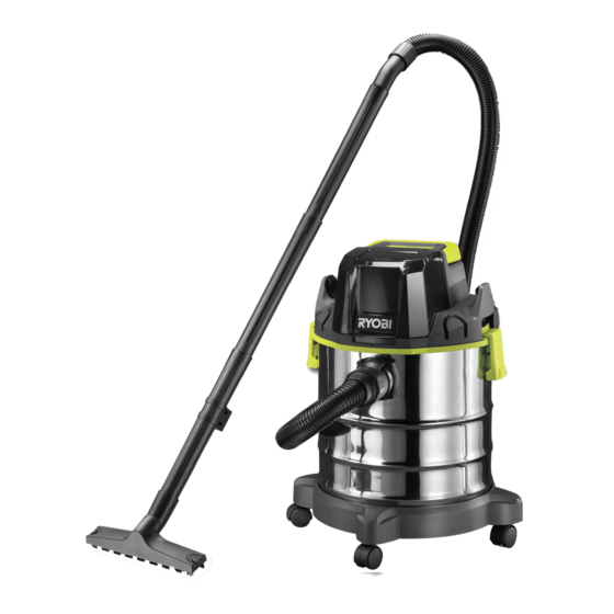 Ryobi R18WDV Traduction Des Instructions Originales