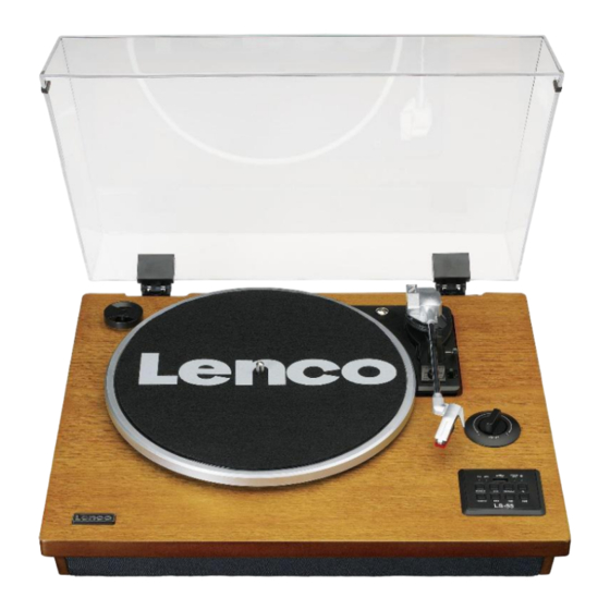 LENCO LS-55WA Mode D'emploi