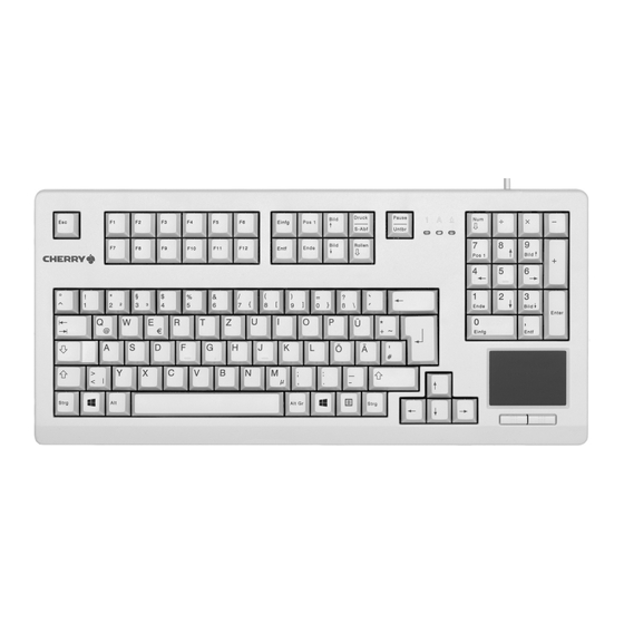 Cherry G80-11900 Mode D'emploi