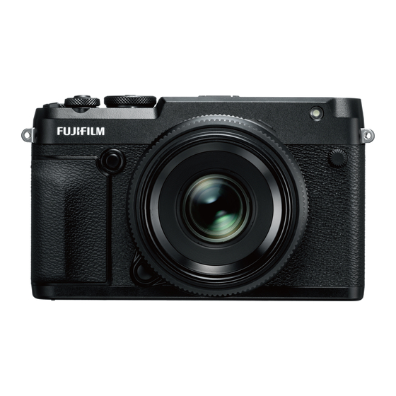 FujiFilm GFX 50R Manuel Du Propriétaire