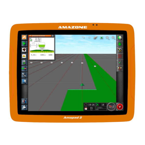 Amazone AmaPad 2 Notice D'utilisation D'origine