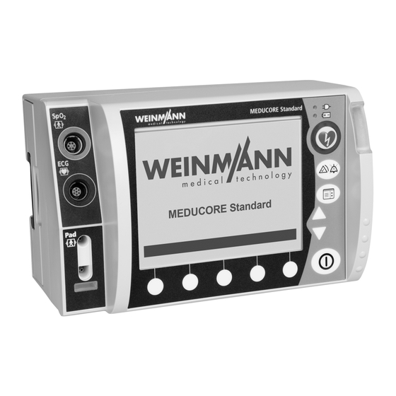 Weinmann MEDUCORE Standard Mode D'emploi