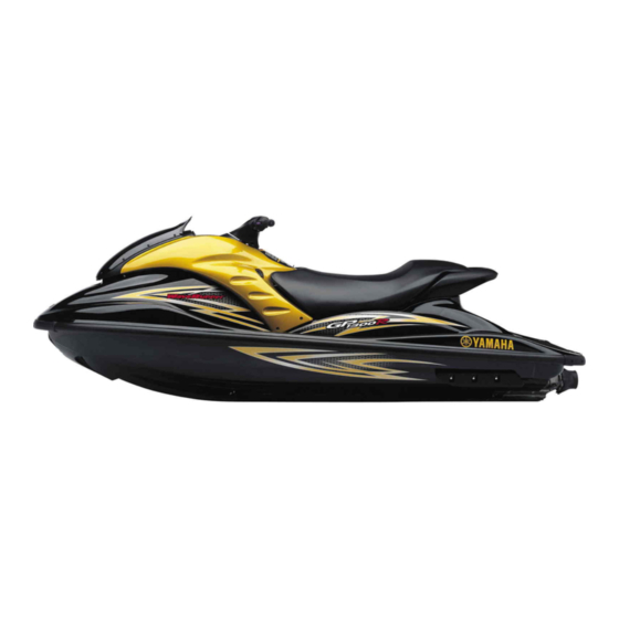 Yamaha WaveRunner GP1300R 2007 Manuel De L'utilisateur