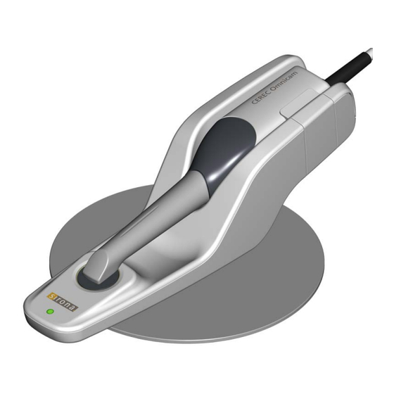 Sirona CEREC AF Notice D'utilisation