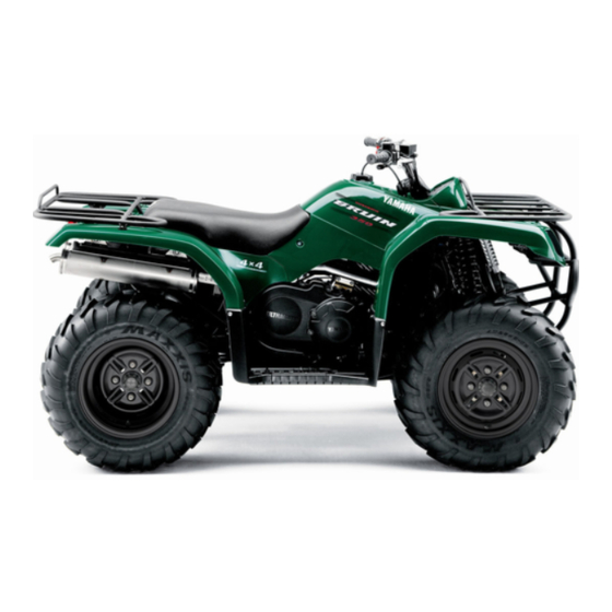 Yamaha YFM35FAS Manuel De Montage