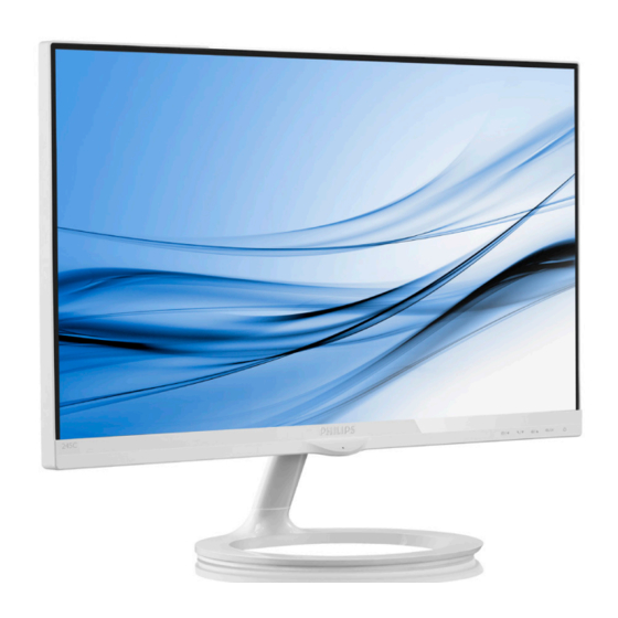 Philips 245C5 Manuel D'utilisation