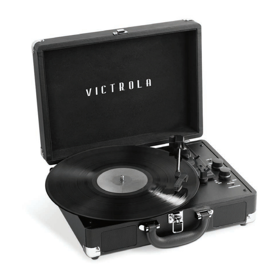 VICTROLA THE JOURNEY Mode D'emploi