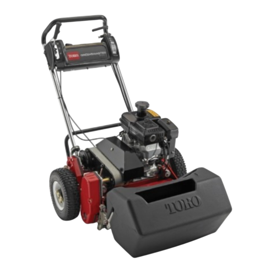 Toro Greensmaster 1000 Manuel De L'utilisateur