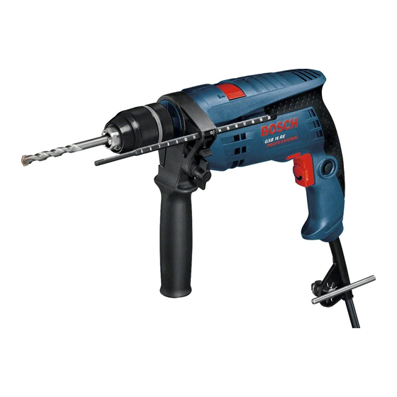 Bosch GSB Professional 10 Notice Originale
