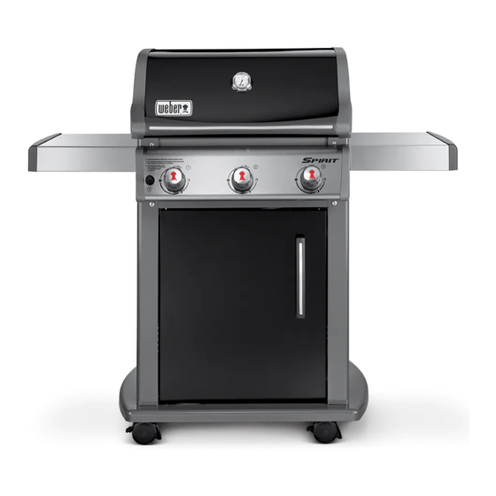 Weber Spirit E-210 Guide Du Propriétaire