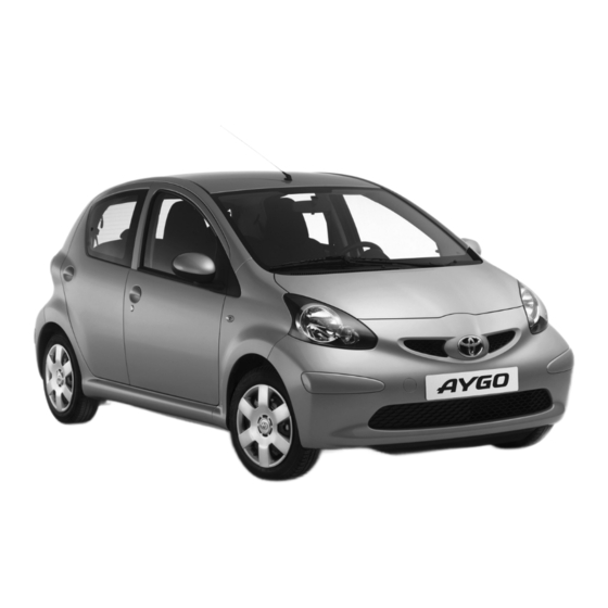 Toyota Aygo 2005 Instructions D'installation