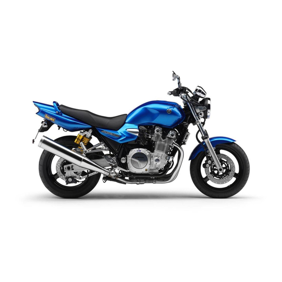 Yamaha XJR1300 2007 Manuel D'atelier