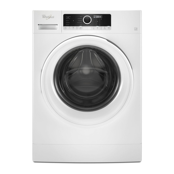 Whirlpool WFW3090JW Guide De Référence Rapide