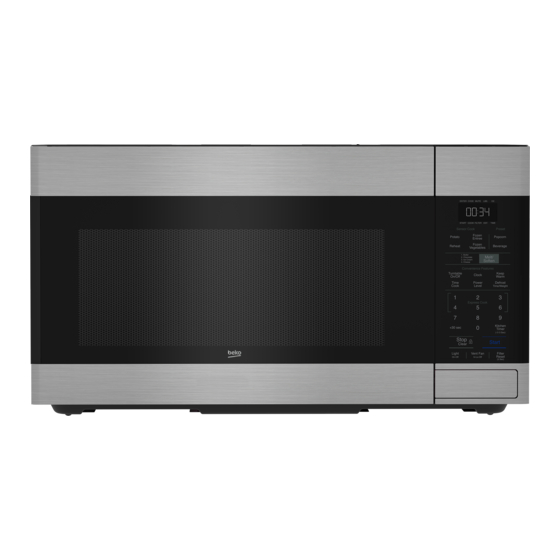 Beko MWOTR30102SS Mode D'emploi