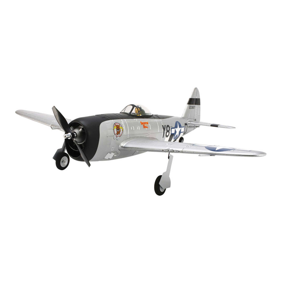 PARKZONE P-47 Thunderbolt Manuel D'utilisation