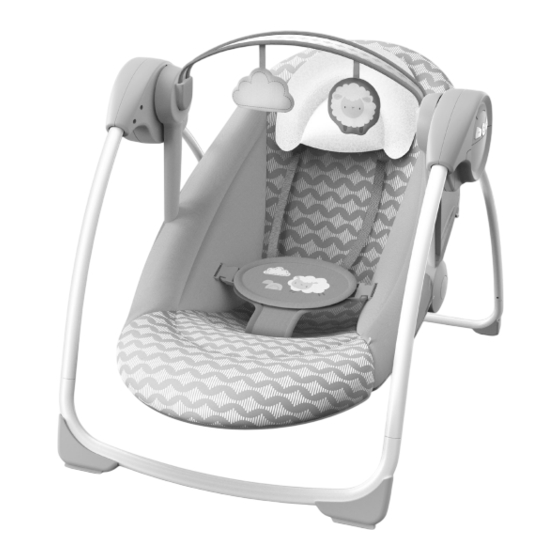 ingenuity Swingity Swing Easy-Fold Portable Swing - Goji Mode D'emploi