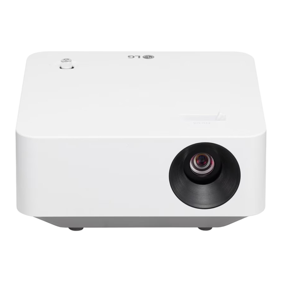 LG CineBeam PF510Q-GL Manuels