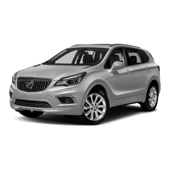 Buick Envision 2017 Guide Du Propriétaire