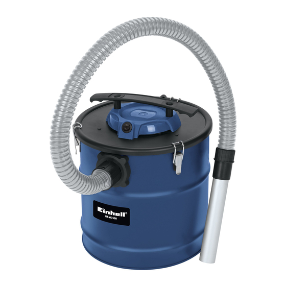 EINHELL BT-VC 500 Mode D'emploi D'origine