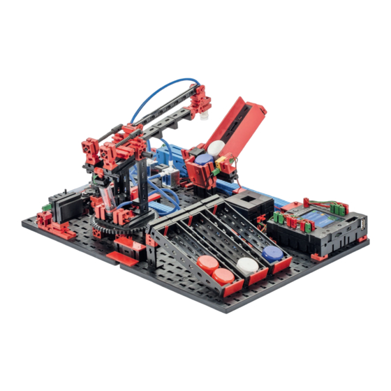 fischertechnik ROBOTICS TXT ElectroPneumatic Robotics & Electropneumatics 4 Instructions De Montage