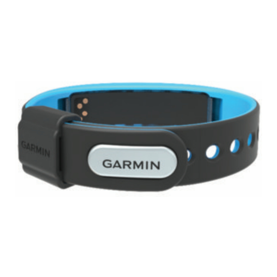 Garmin vivosmart Manuel D'utilisation De L'appareil