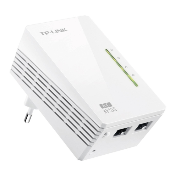 TP-Link TL-WPA2220 Guide D'installation Rapide